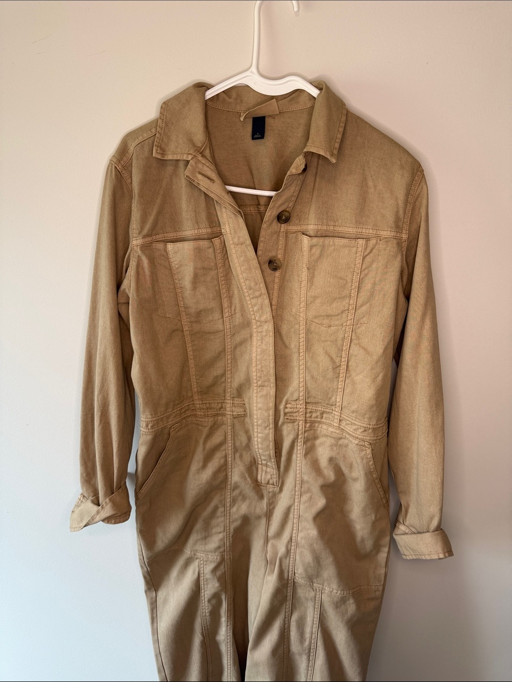 Universal Thread Women's Khaki Utility Jumpsuit